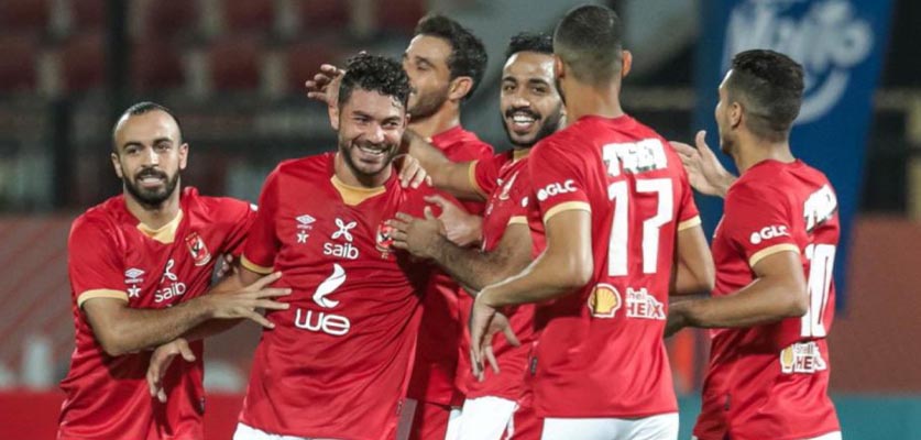 الأهلي المصري يعود لصدارة الدوري بعد فوزه على سيراميكا كليوباترا