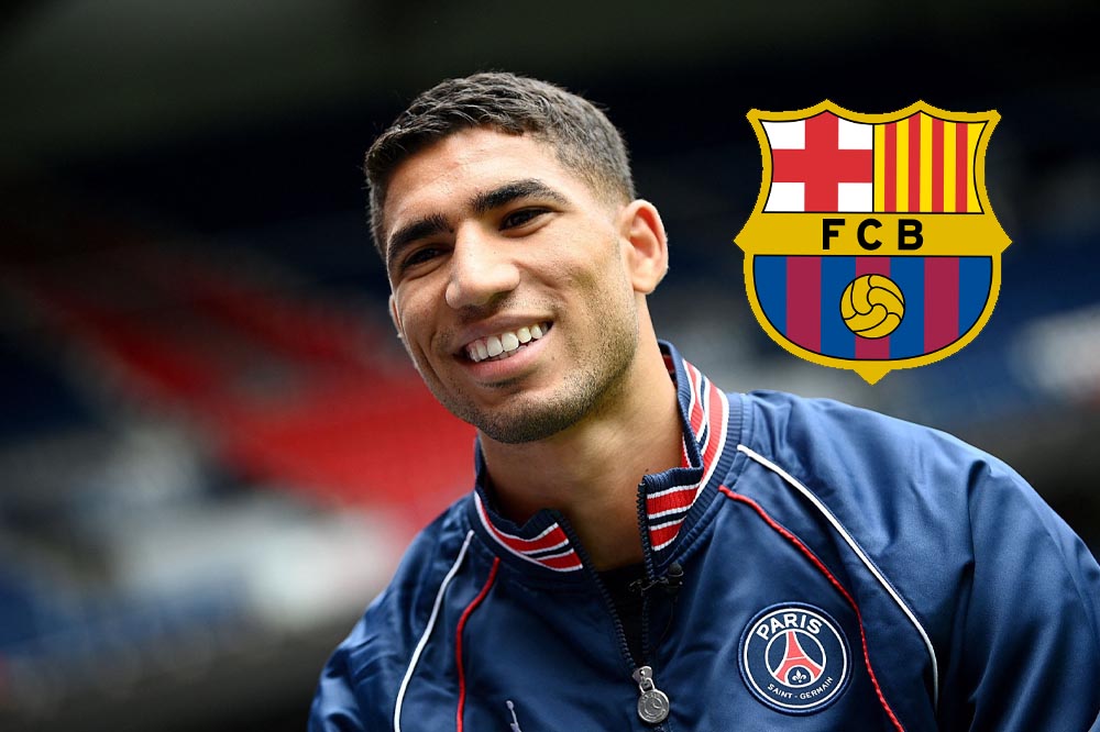 برشلونة يبحث عن ضهير أيمن والصحف الإسبانية تكشف حقيقة التعاقد مع حكيمي