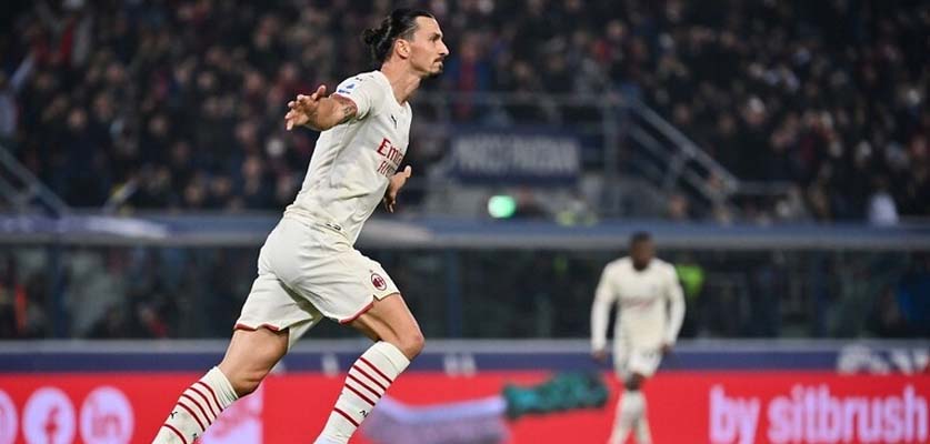 ميلان يعود لصدارة  الدوري الإيطالي بعد فوز برباعية على بولونيا