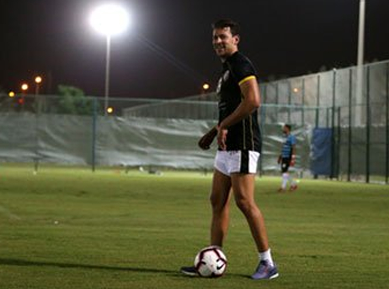 المساكني يعود من الإصابة و يظهر في تدريبات الدحيل