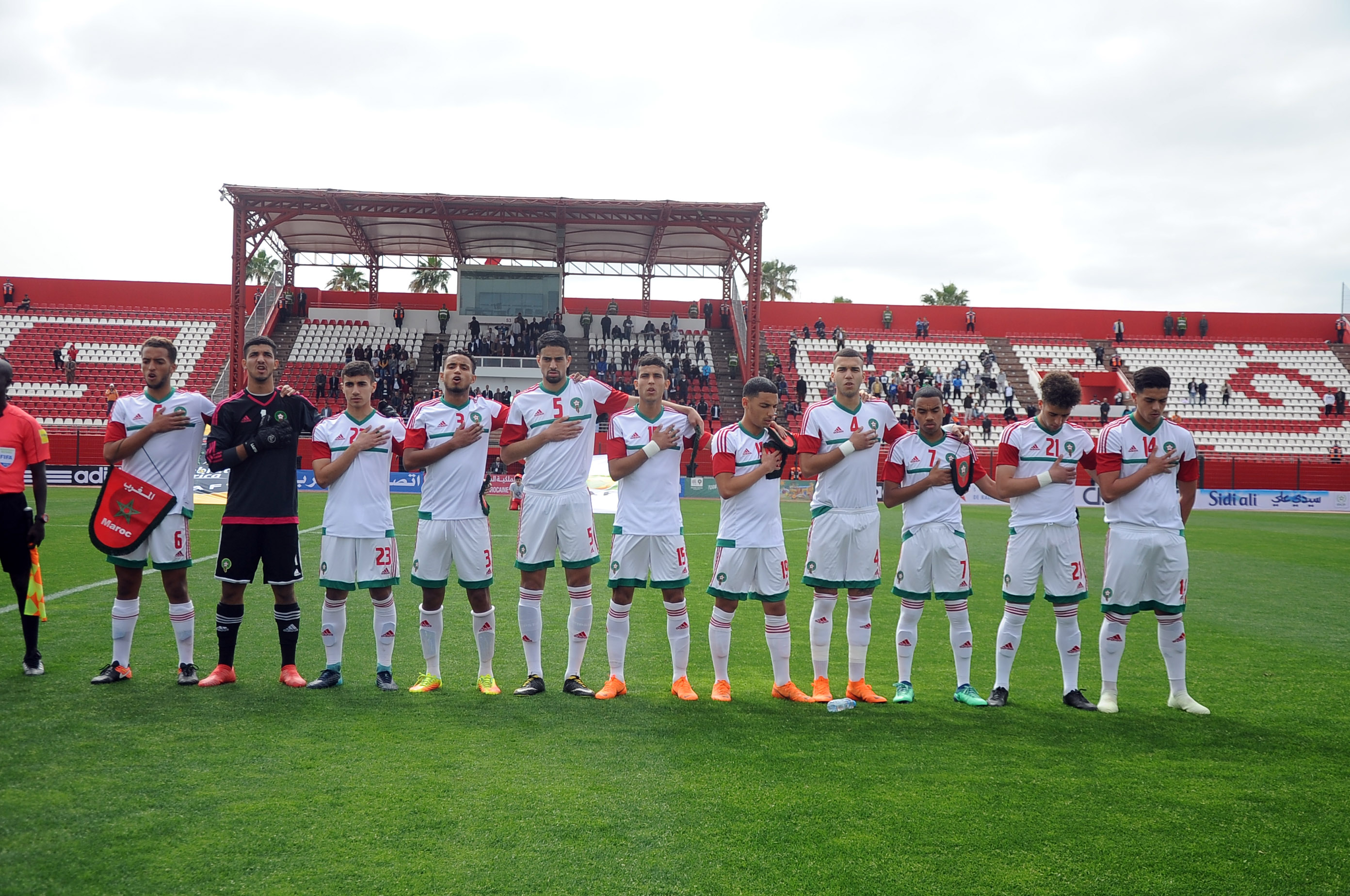المنتخب المغربي الرديف يتعادل مع فريق إسباني