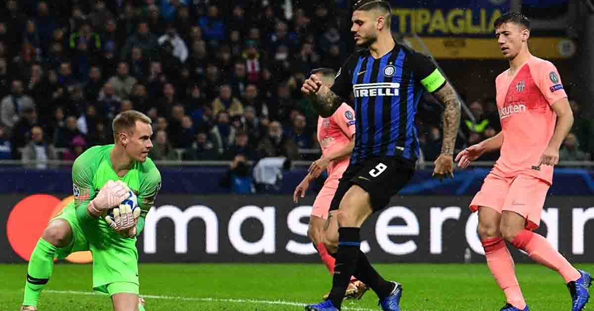 برشلونة يعود بتعادل بطعم الفوز من سانسيرو بعد تغلبه على انتر