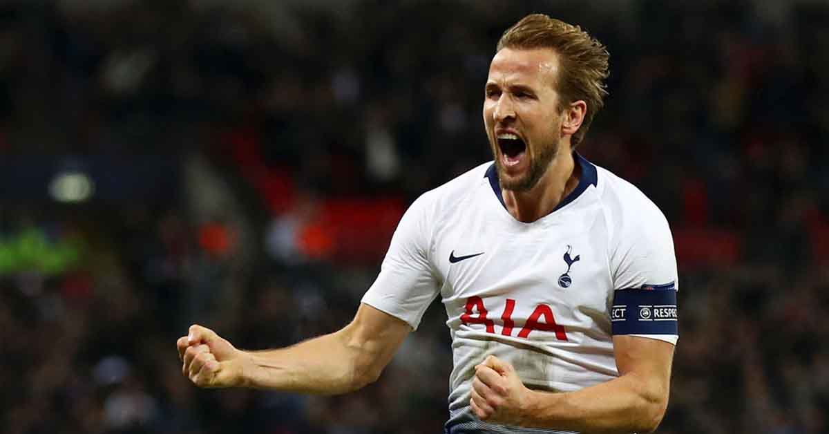 هاري كين أفضل لاعب في الجولة الرابعة من دوري أبطال أوروبا