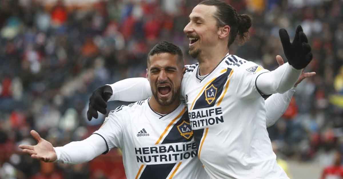 ابراهيموفيتش أفضل لاعب جديد في الدوري الأميركي