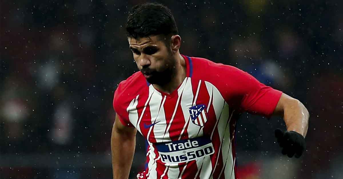دييغو كوستا ينضم الى قائمة المصابين في أتلتيكو مدريد