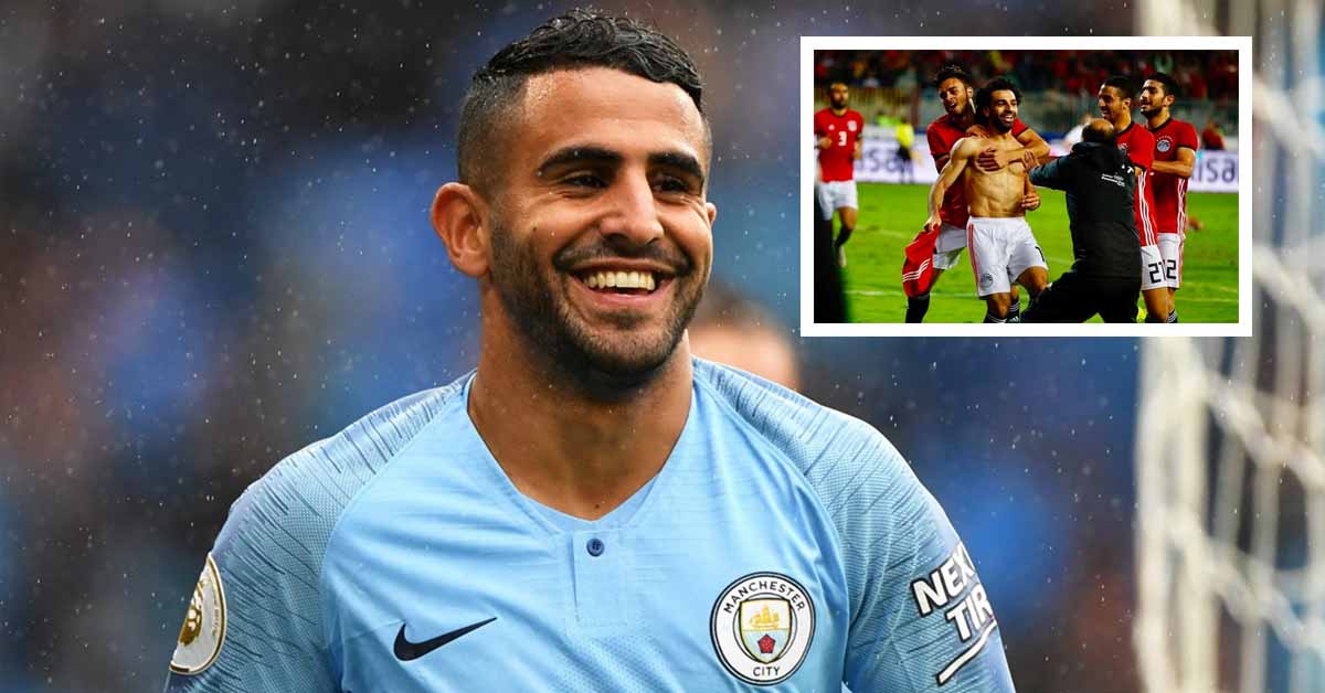 رياض محرز يعلق على "الحرب" مع محمد صلاح