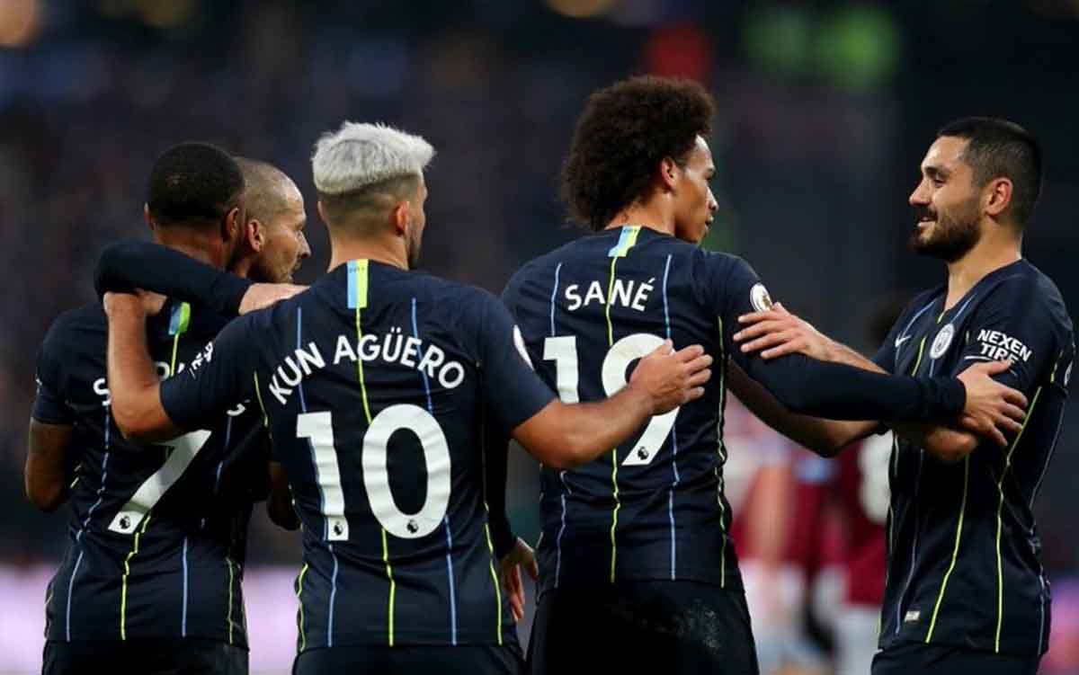 مانشستر سيتي يحقق فوزا مهما على وست هام في ملعب لندن الأولمبي