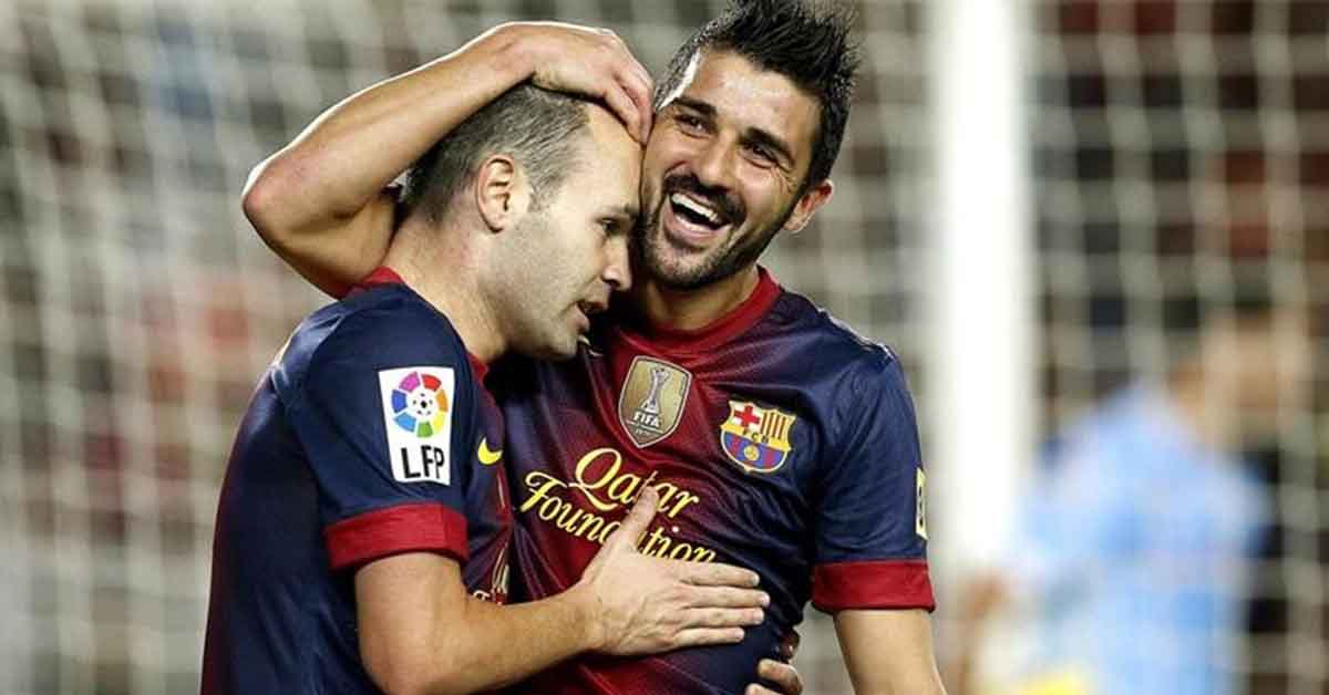 دافيد فيا يقرر الإنضمام لصديقه إنييستا في نادي فيسل كوبي الياباني