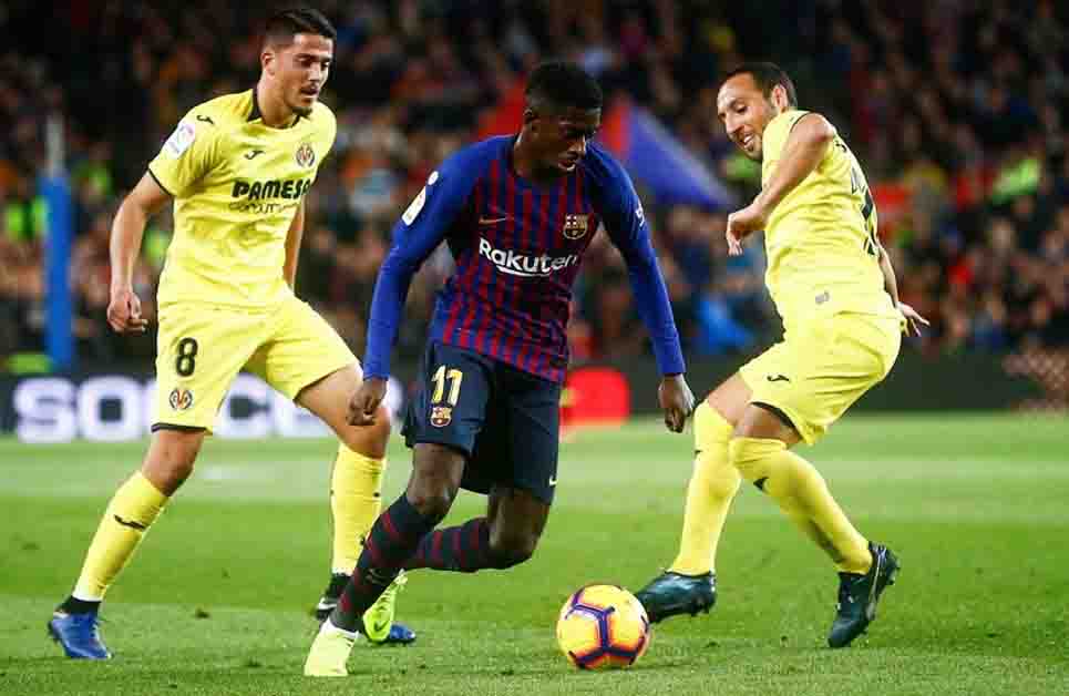 برشلونة يفوز على فياريال بهدفين نظيفين