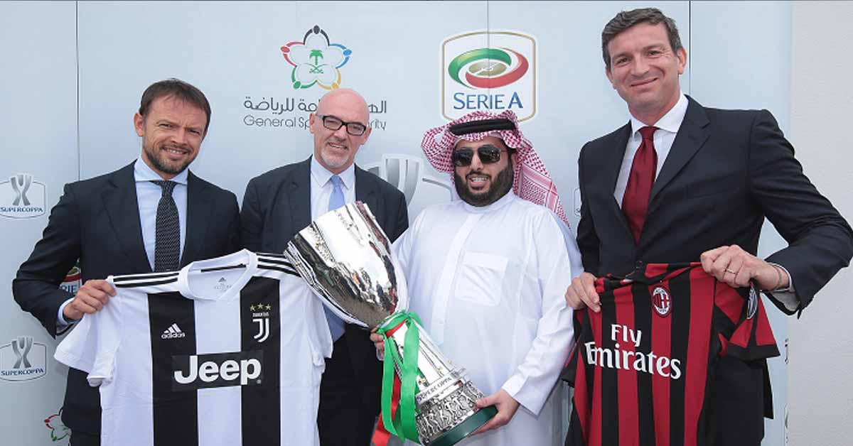 السوبر الإيطالي بين يوفنتوس وميلان سيقام الشهر القادم في السعودية