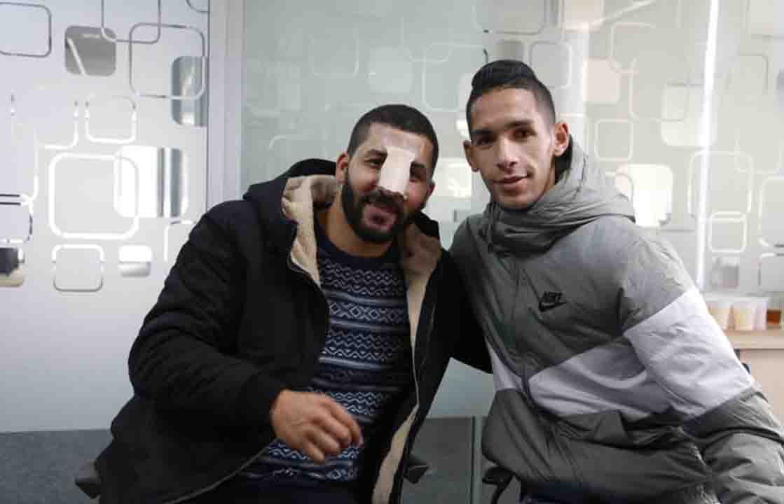الصلح بين لاعب الرجاء الرياضي بدر بانون و المصور الصحفي