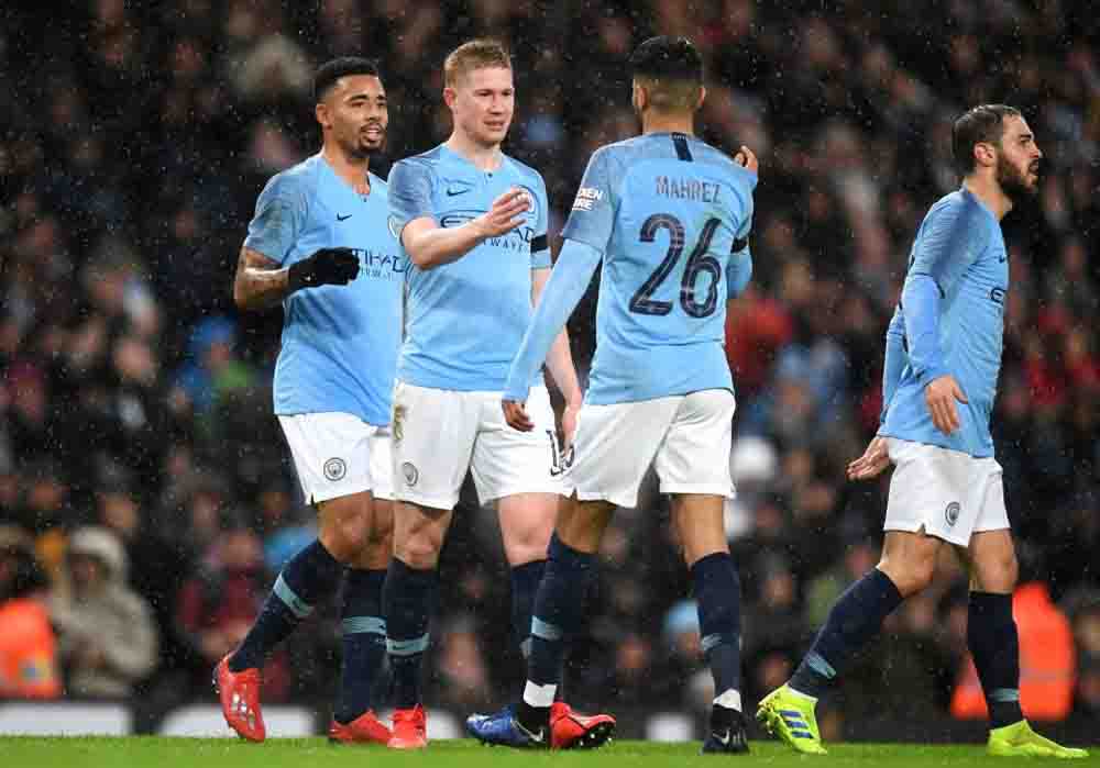 مانشستر سيتي يصل ثمن نهائي كأس إنجلتيرا و يلتحق بمانشستر يونايتد