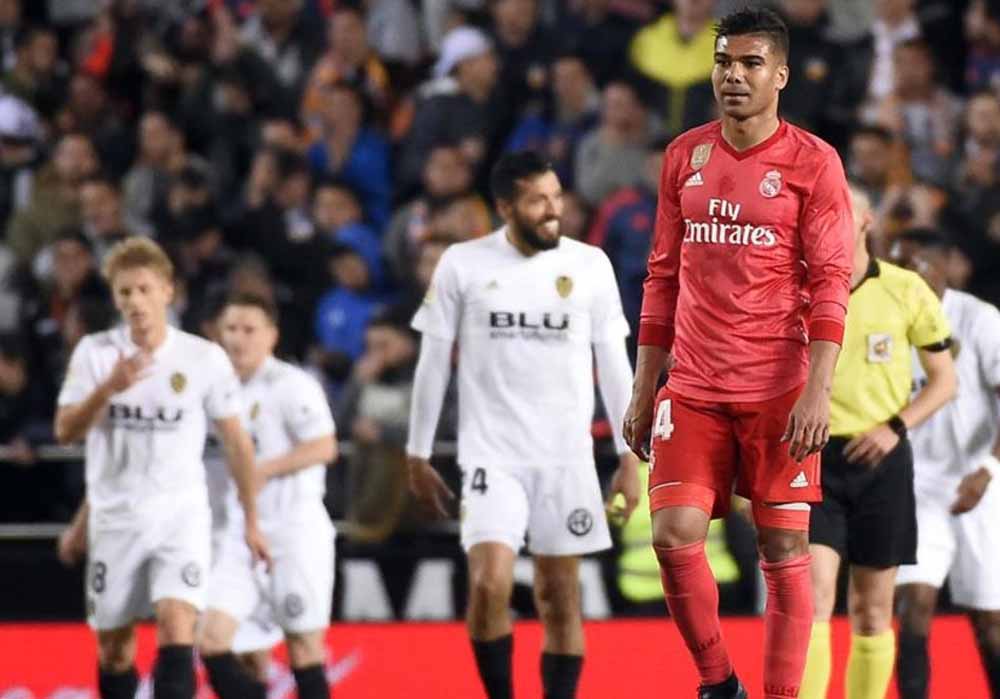 ريال مدريد يتجرّع أول هزيمة مع زيدان هذا الموسم أمام فالنسيا
