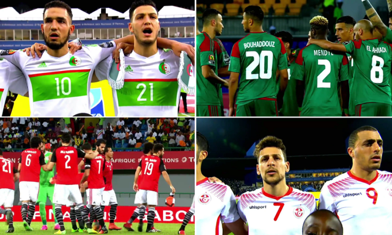 ترتيب المنتخبات ... تونس في المقدمة والمغرب يتأخر