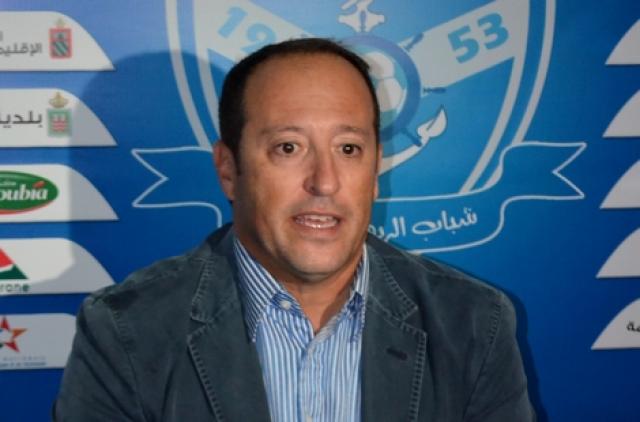 شباب الريف الحسيمي يفك ارتباطه بالمدرب بيدرو بنعلي