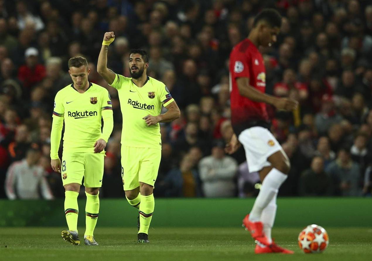 برشلونة يضع قدما في نصف نهائي دوري الأبطال