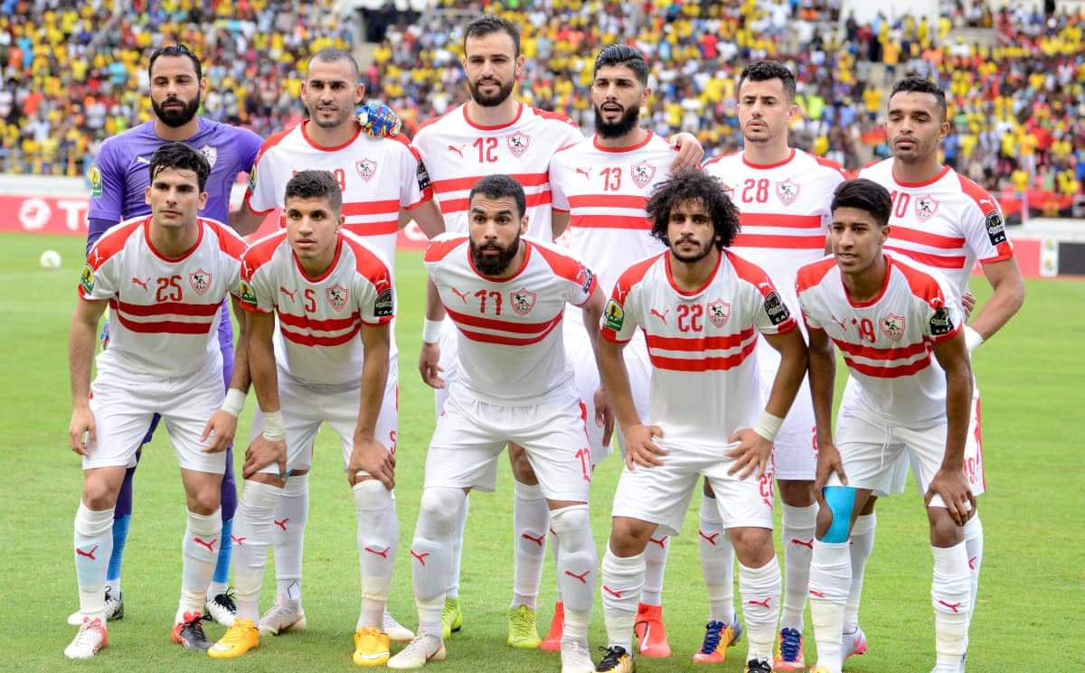 التشكيلة الرسمية للزمالك أمام نهضة بركان