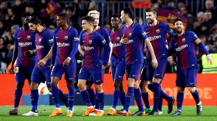 نجم برشلونة الإسباني يتابع لقاء الجزائر و السينغال