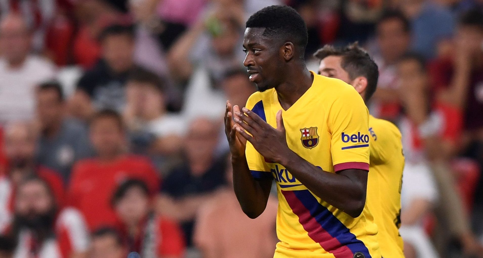 ديمبيلي يزيد من متاعب برشلونة