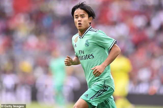 مدريد يقرر إعارة الياباني كوبو لمايوركا