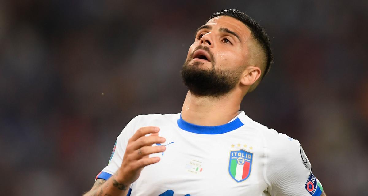 إنسيني يغيب عن منتخب إيطاليا بسبب الاصابة