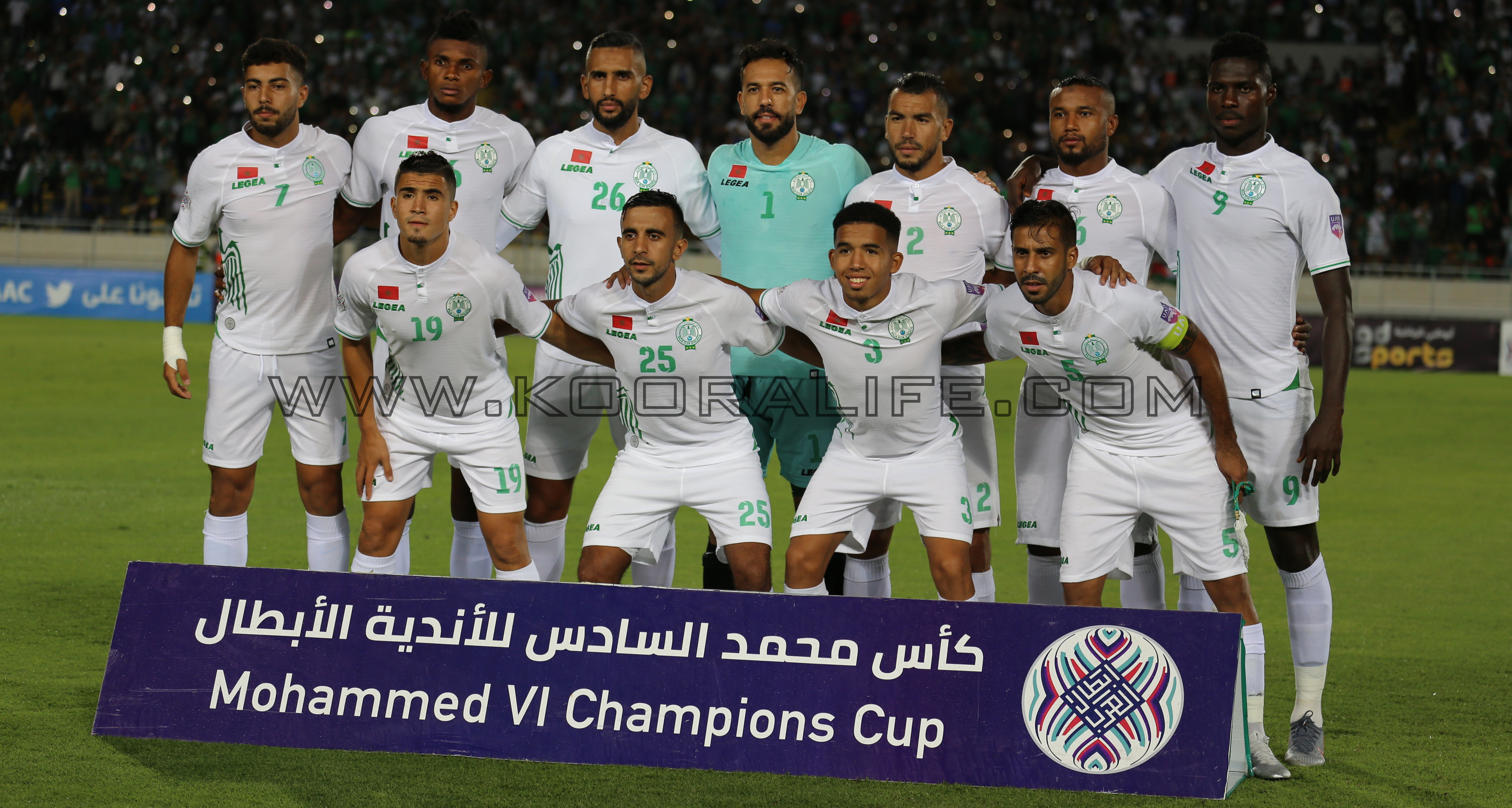 مالونغو يسجل هاتريك ويقود الرجاء للفوز على جمعية سلا وديا