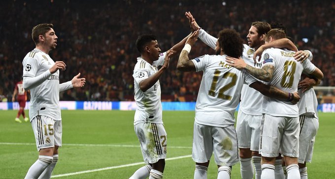 ريال مدريد يحقق فوزه الأول في دوري الأبطال على حساب جلطة سراي
