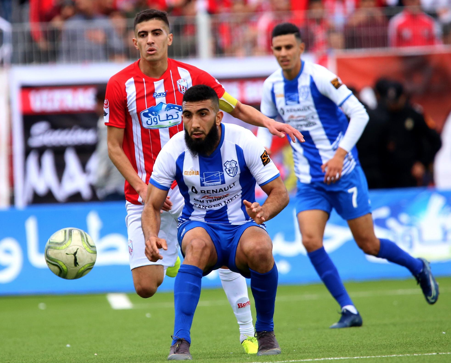 التعادل السلبي يحسم ديربي الشمال بين المغرب التطواني واتحاد طنجة