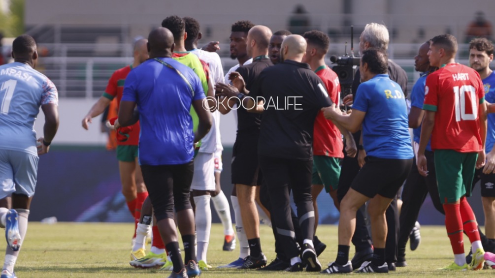 الجامعة تؤكد على العلاقة المثينة بين الكونغو و المغرب و تدين كل التصرفات الغير الرياضية