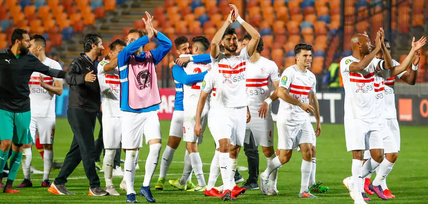 الزمالك المصري يتعادل مع ضيفه مولودية الجزائر في دوري أبطال إفريقيا