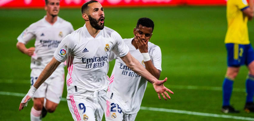 ريال مدريد يحقق فوزا ثمينا على حساب قادش في "لا ليغا"