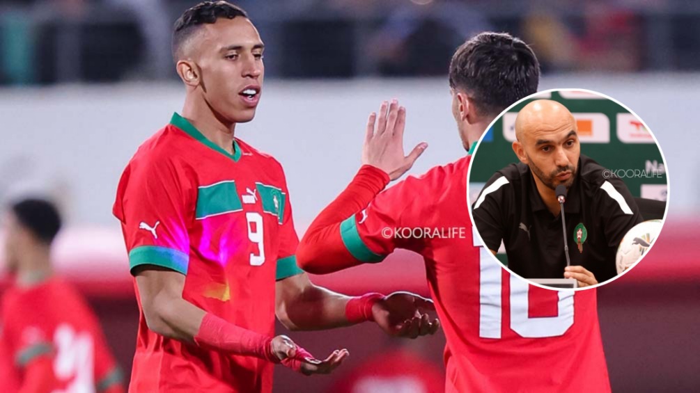 رحيمي يكشف الحوار الذي دار بينه و بين مدرب المنتخب المغربي وليد الركراكي