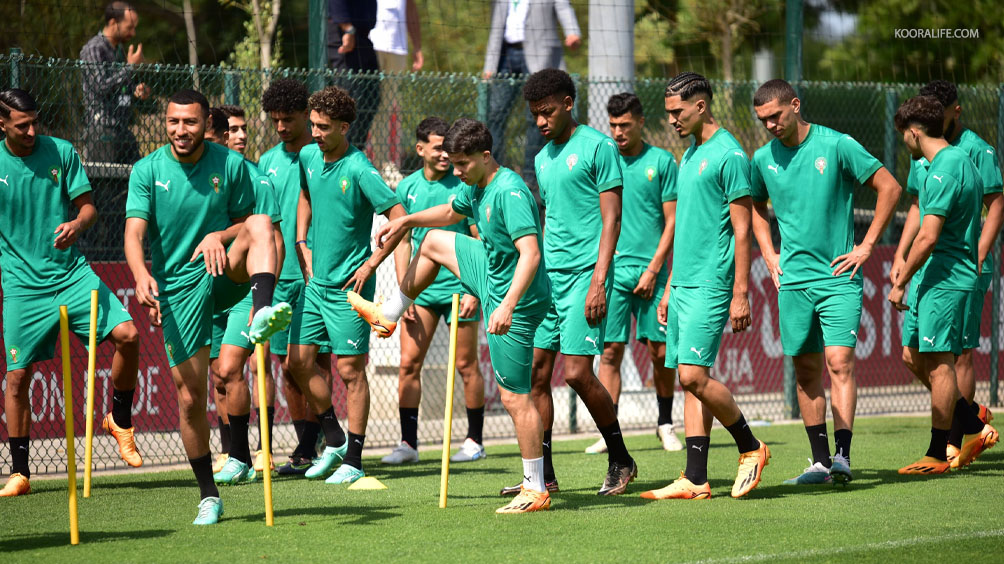 لاعبو المنتخب المغربي U23: "مستعدون للمشاركة في نهائيات كأس إفريقيا للشباب"