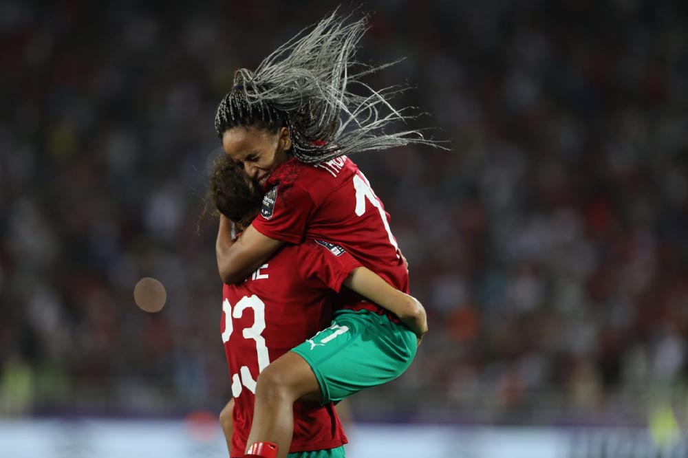 لاعبات المنتخب المغربي متواجدات بقوة في التشكيلة المثالية لكأس إفريقيا 2022