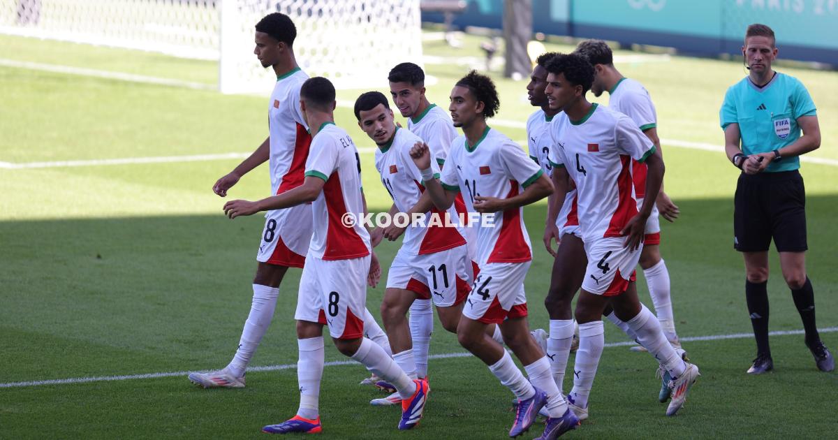 بعد فوزه على مصر المنتخب المغربي الأولمبي يتوج ببرونزية في أولمبياد باريس