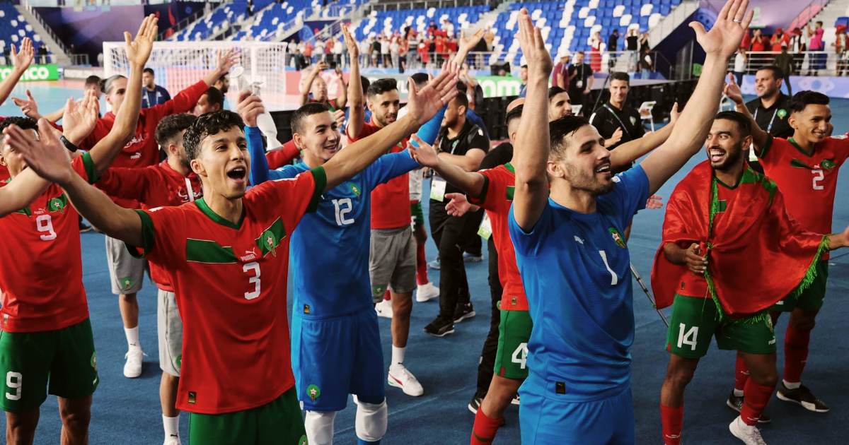 المغرب يتأهل بصعوبة إلى ربع نهائي كأس العالم لكرة الصالات