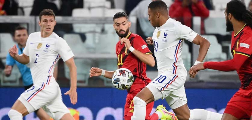 في مباراة مثيرة فرنسا تتأهل لنهائي دوري الأمم الأوروبية على حساب بلجيكا