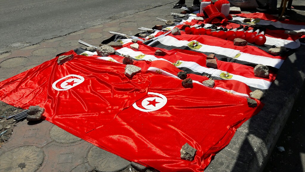 مدينة السويس المصرية تستفيق على ألوان تونس
