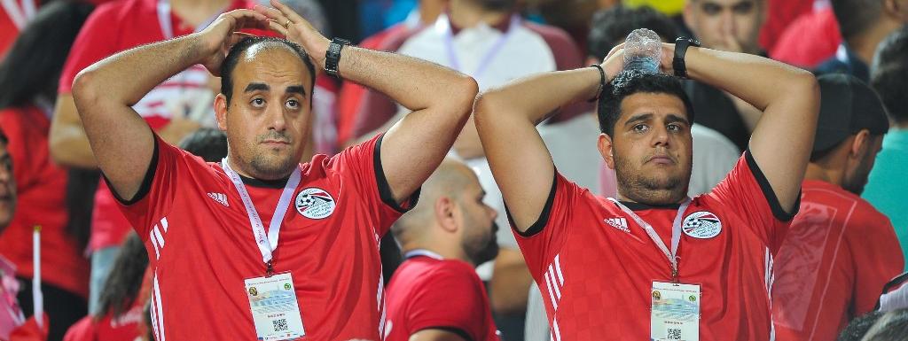 الجماهير المصرية تعبر عن غضبها تجاه لاعبي الفراعنة