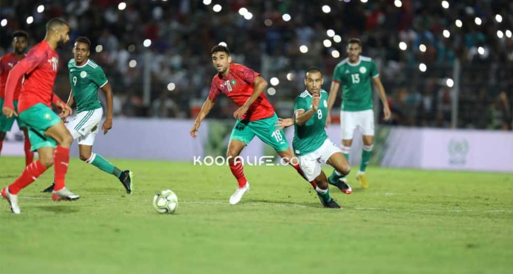 المنتخب المغربي يسحق الجزائر و يضمن مكانه في كأس أمم إفريقيا للمحليين
