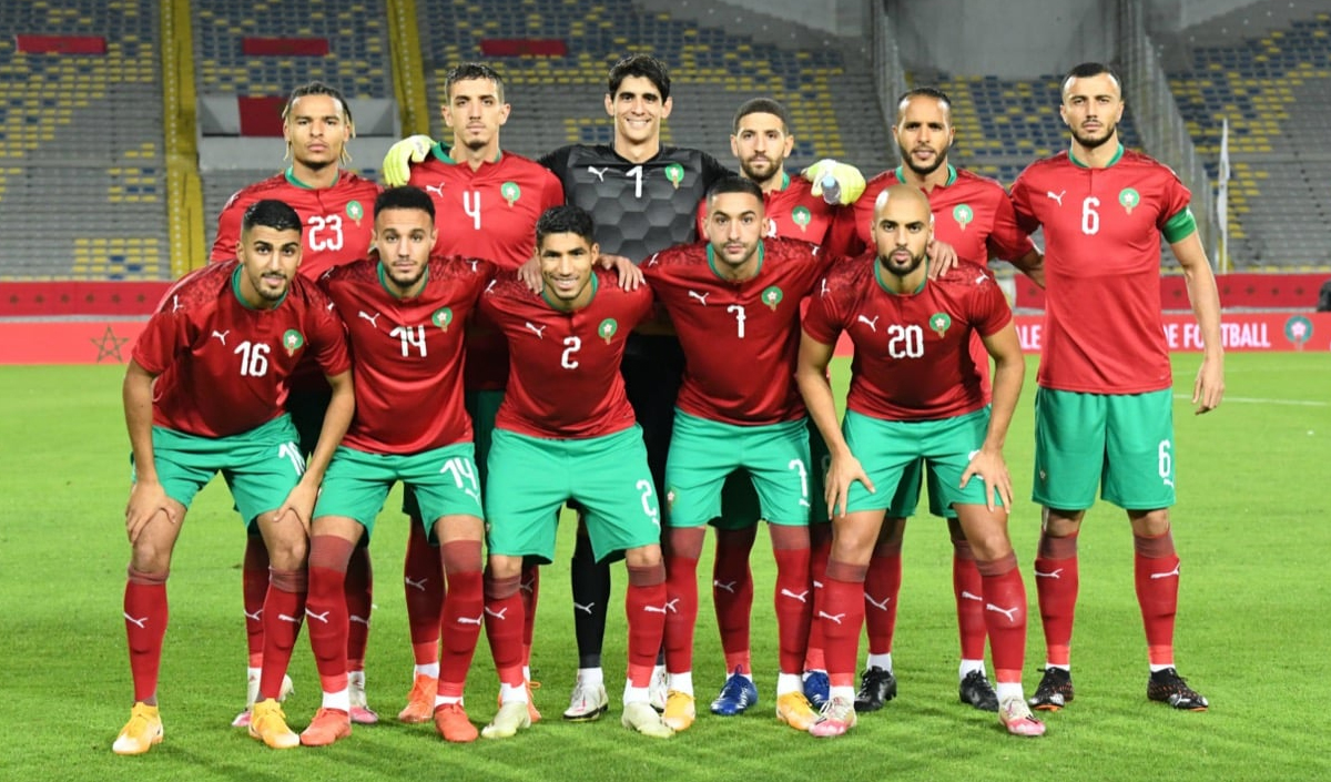 التشكيلة الرسمية للمنتخب المغربي ضد أفريقيا الوسطى