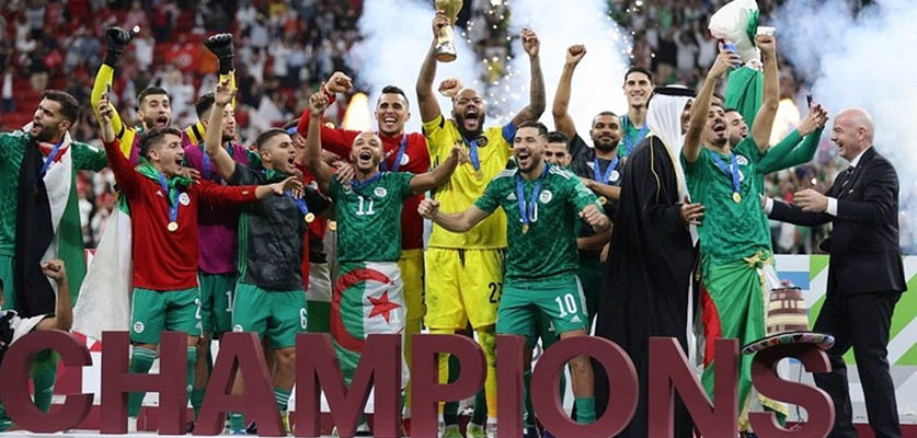 لأول مرة في تاريخها الجزائر تتوج ببطولة كأس العرب