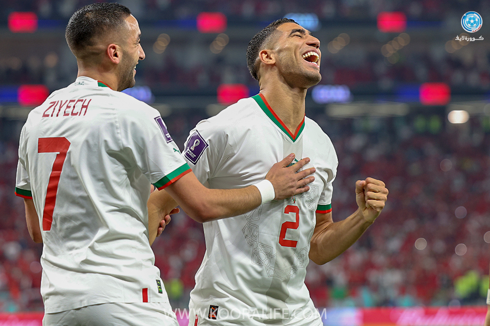 لاعبي المنتخب المغربي يهيمنون على التشكيلة المثالية لمجموعات كأس العالم